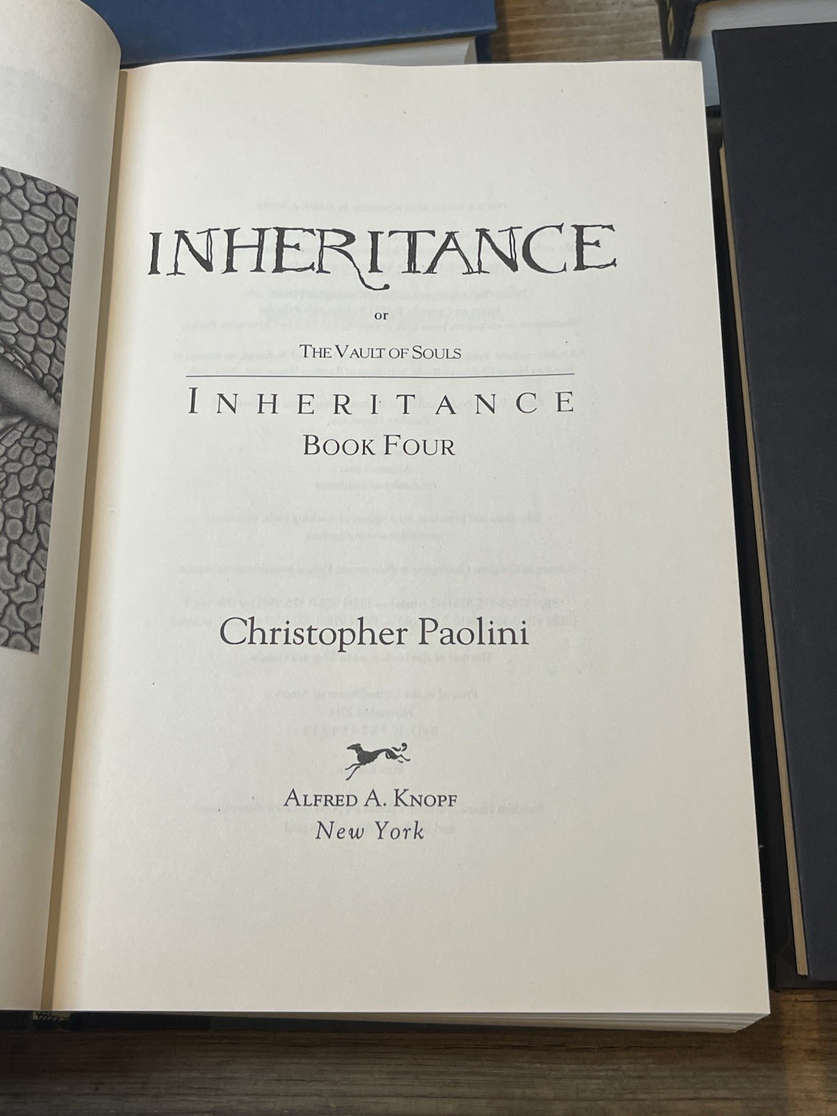 Christopher Paolini Inheritance Cycle 5 Book Set VG 1st/1st -Eldest Is Signed