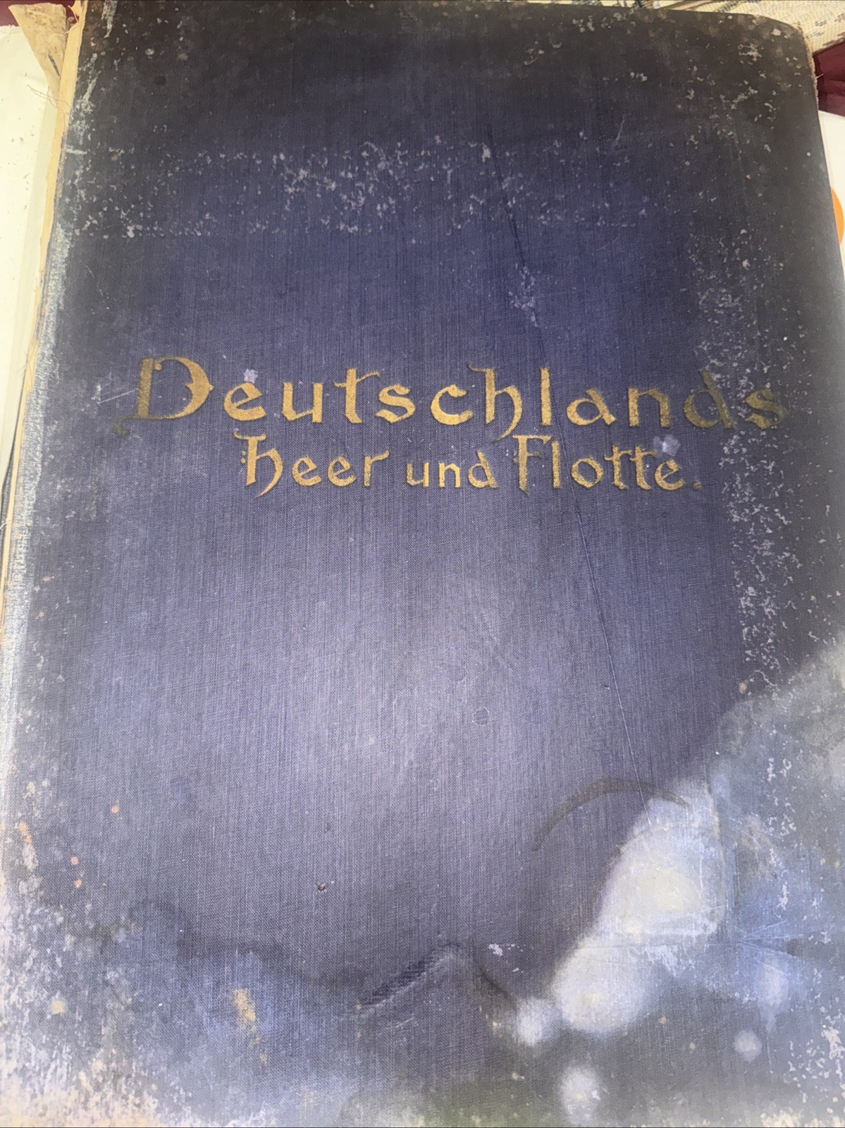 VINTAGE 1900 Deutschlands Heer und Flotte in Wort und Bild Germany`s Army 1st