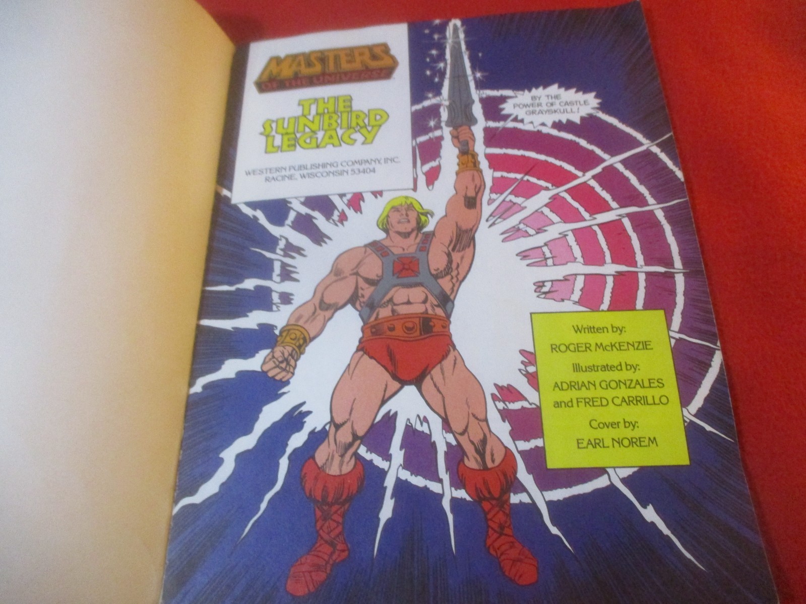 He-Man MOTU Masters of the Universe The Sunbird Legacy 1983