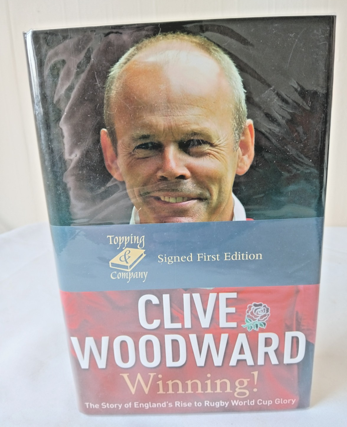Signed Winning! by Clive Woodward First Edition Hardback Hodder &Stoughton 2004