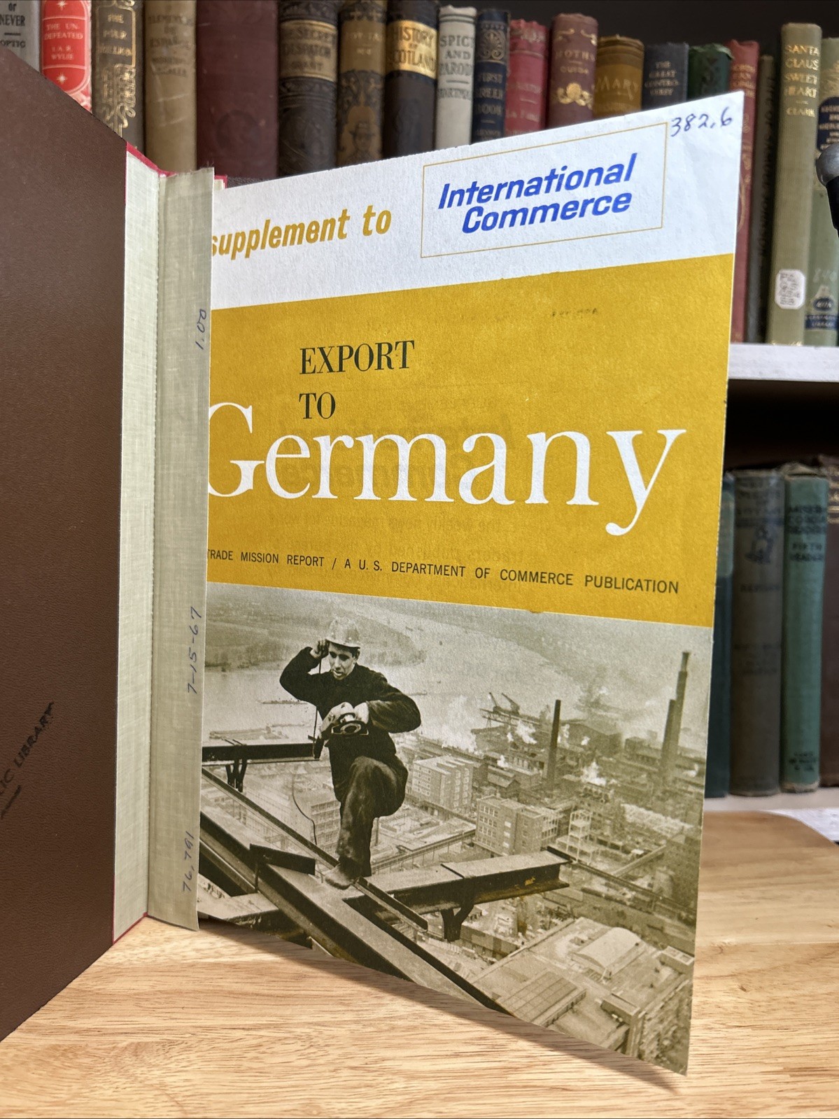 Report of the 1964 Trade Mission to Germany Export To Germany Supplement PB