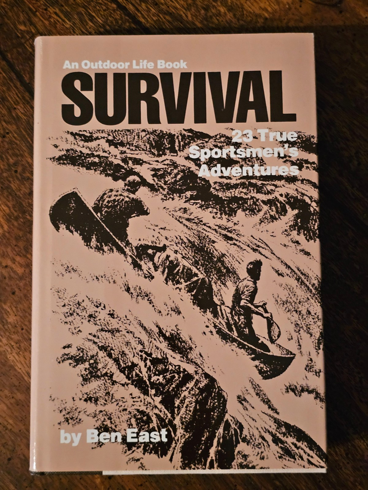 SURVIVAL – 23 TRUE SPORTSMEN’S ADVENTURES – BEN EAST – 1982 – SIGNED HC/DJ
