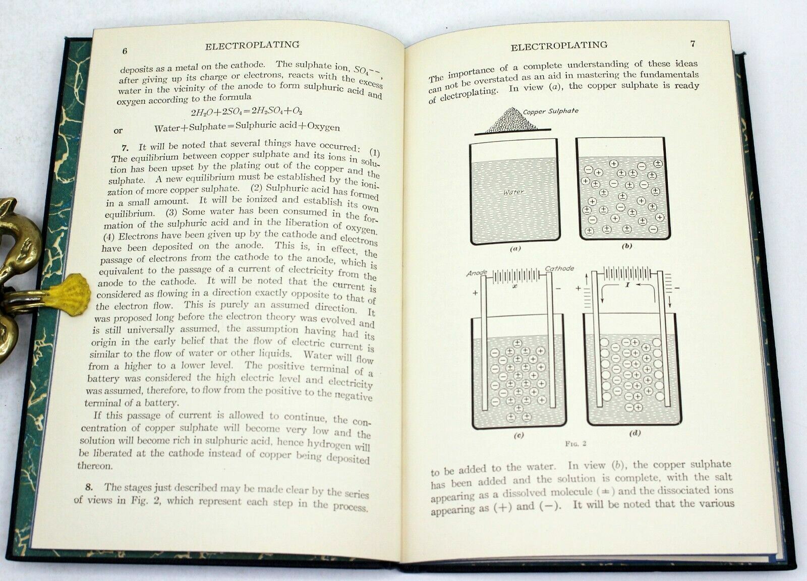 Vintage 1939 ELECTROPLATING J.V. Alfriend POLARIZATION Electrolytic Cleaning ++