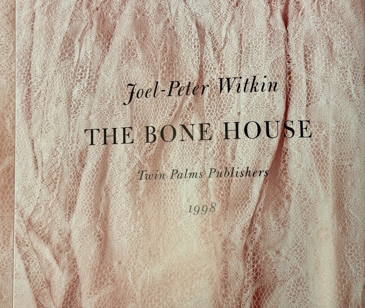 SIGNED Joel Peter Witkin The Bone House 1st Ltd. Ed. 1998 HC Slipcase Exc.