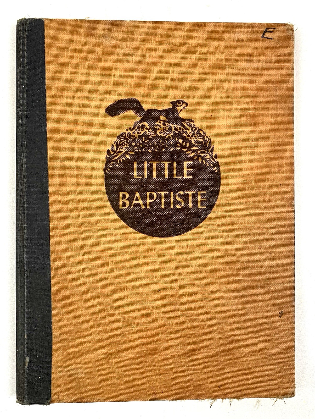 Little Baptiste by May McNeer & Lynd Ward c1954 Ex lib Hardcover