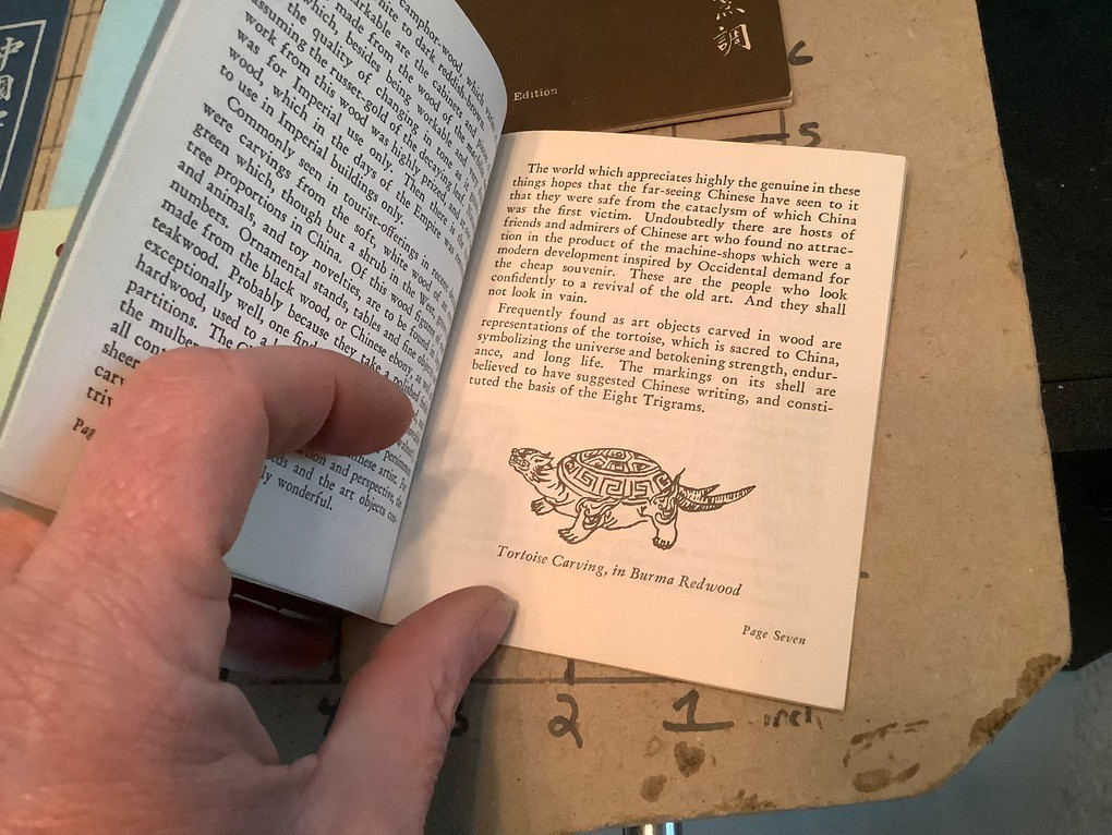Orig. 1940’s “Chinese Classics Miniature Booklets” by Quon Quon Co. 13 in sleeve
