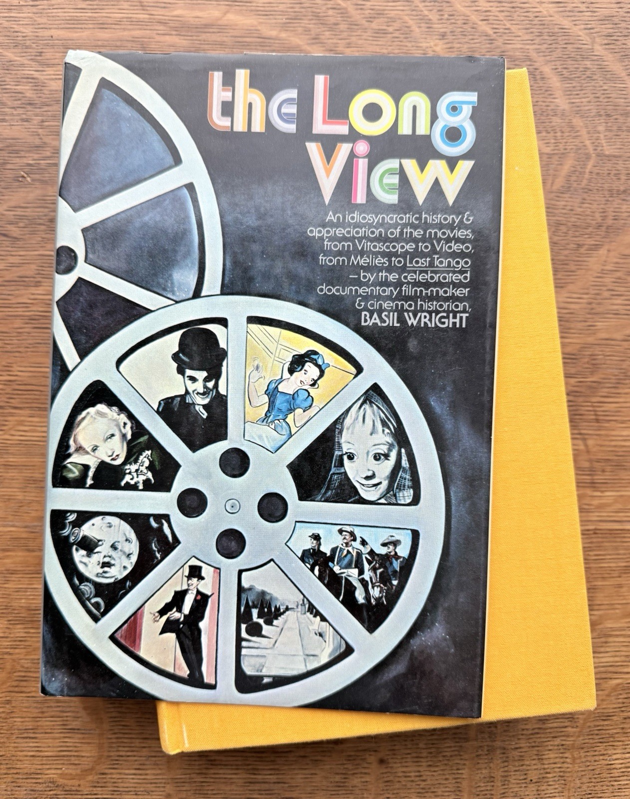 The Long View Cinema History Film Movie Book 1974 First American 1st Edition DJ