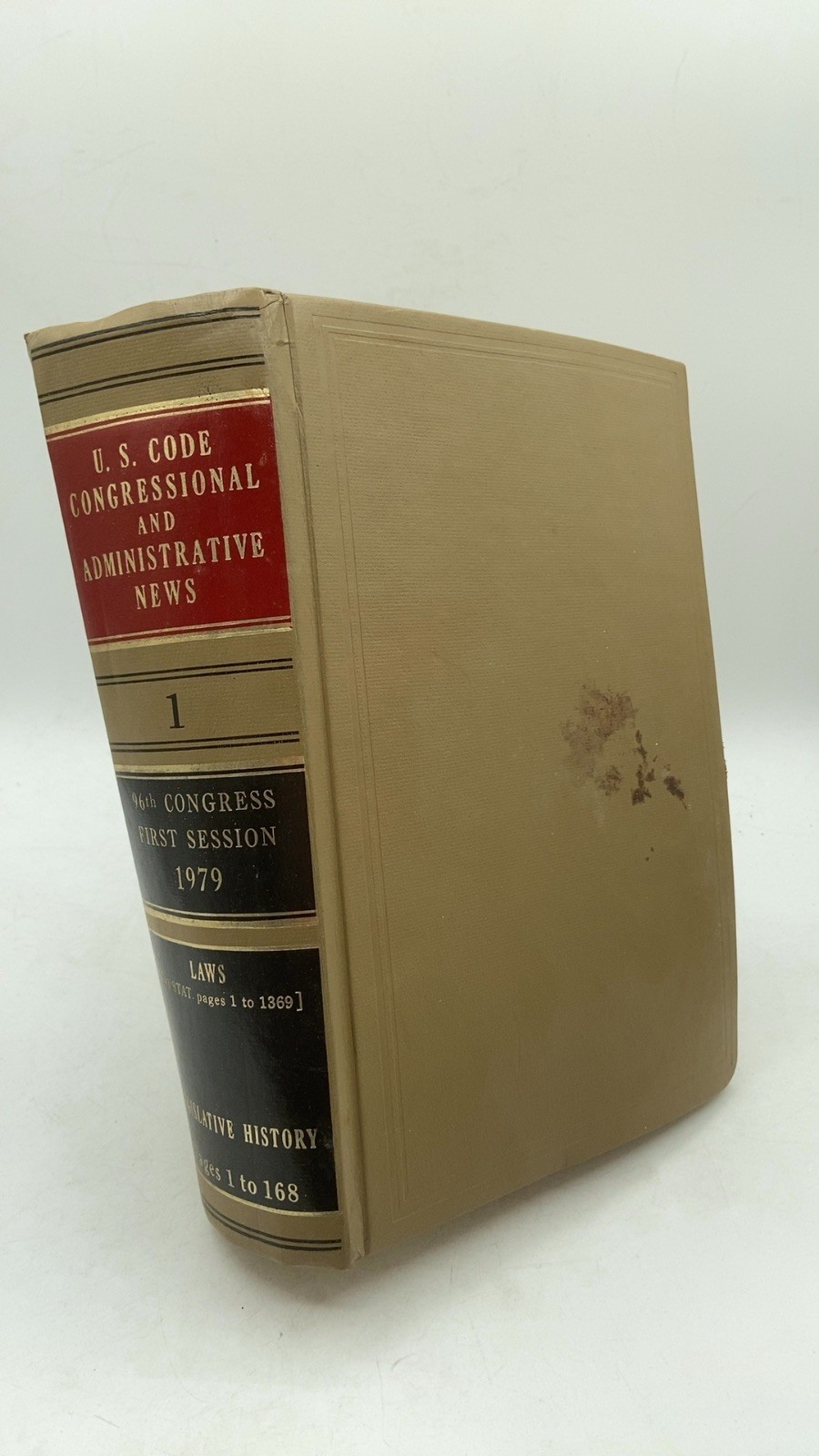 U.S. Code Congressional and Administrative News Hardcover 1980