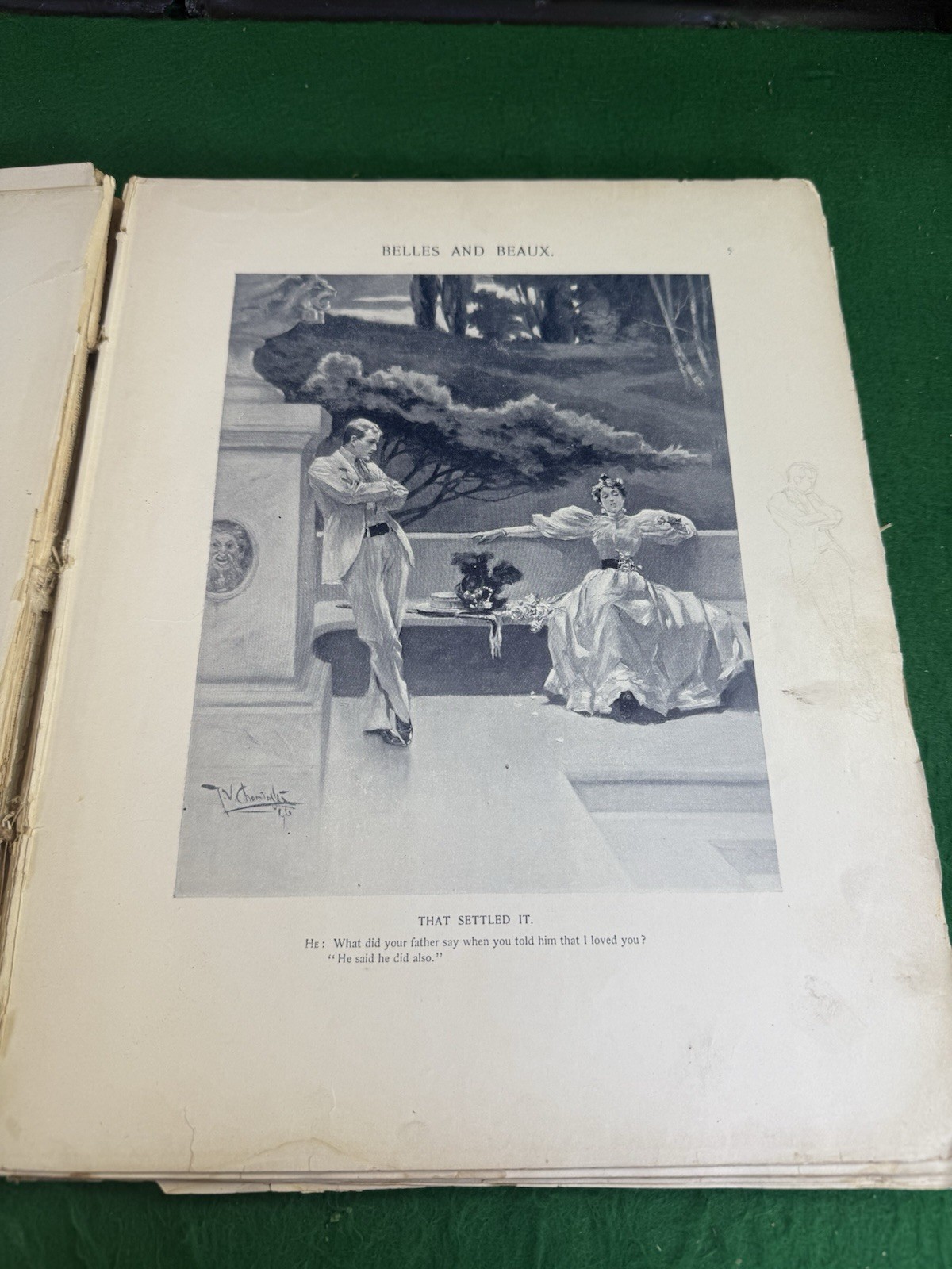 1897 Life’s Comedy II Series Scribner’s Gibson Illus. Antique Humor Book Rare