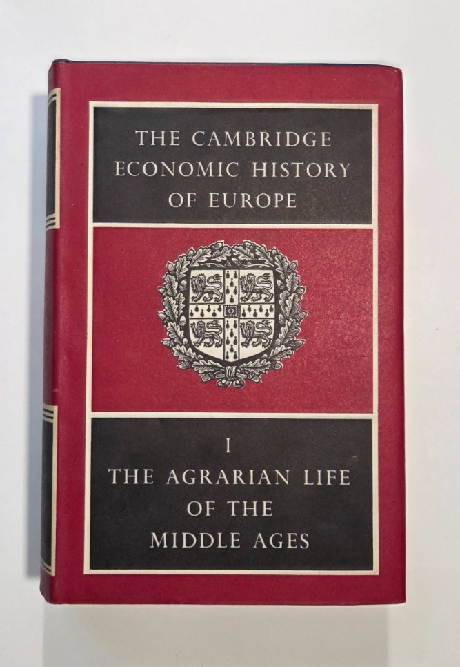The Cambridge Economic History of Europe Vol I | 2nd Ed 1966 HC Cambridge Press
