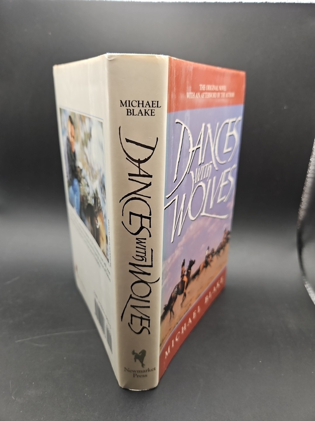 Dances with wolves by Michael Blake 1st/1st 1991 HC/DJ Vtg