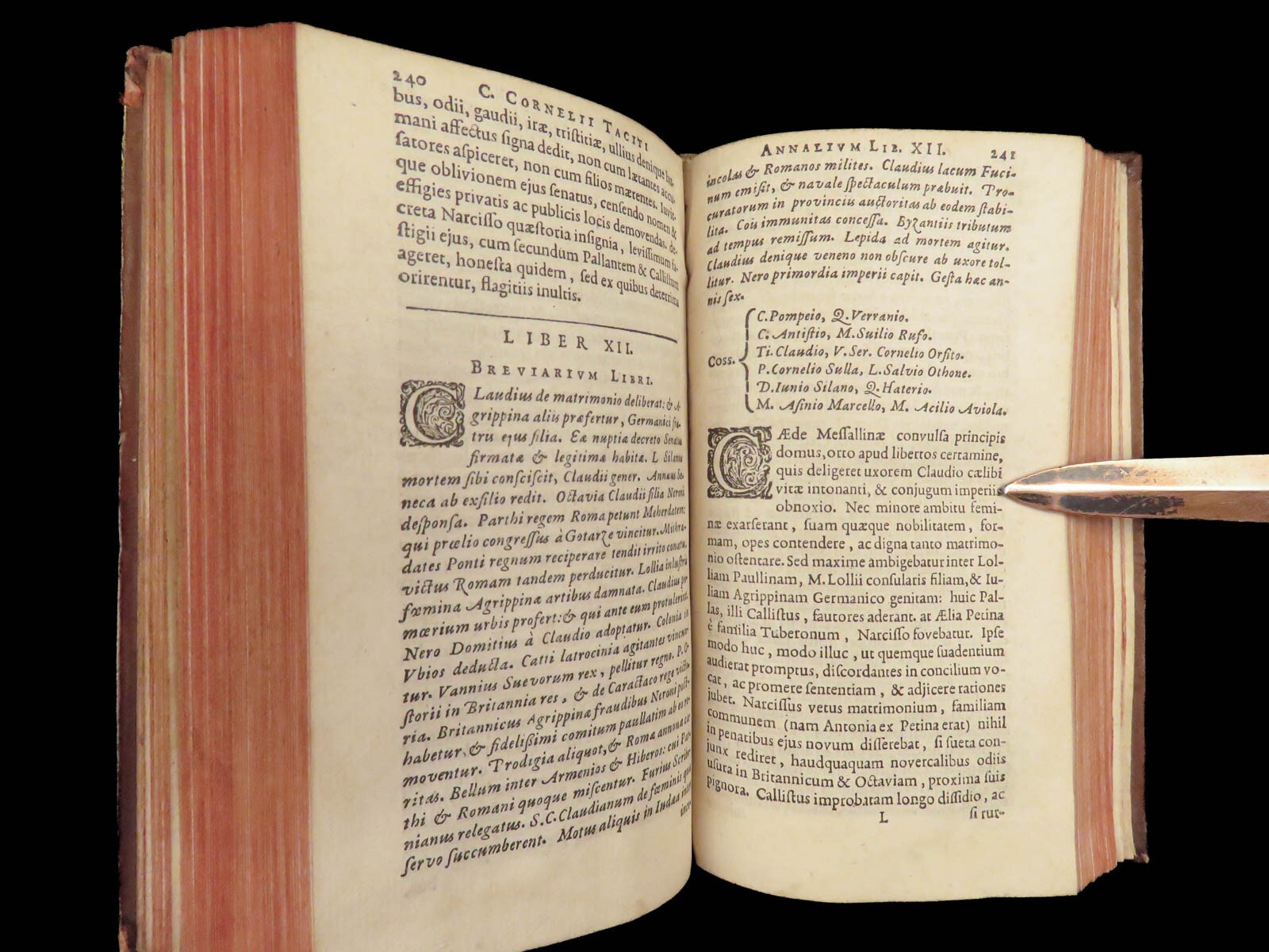1640 TACITUS 1ed Annals Histories Roman Empire Nero ROME Justus Lipsius Grotius