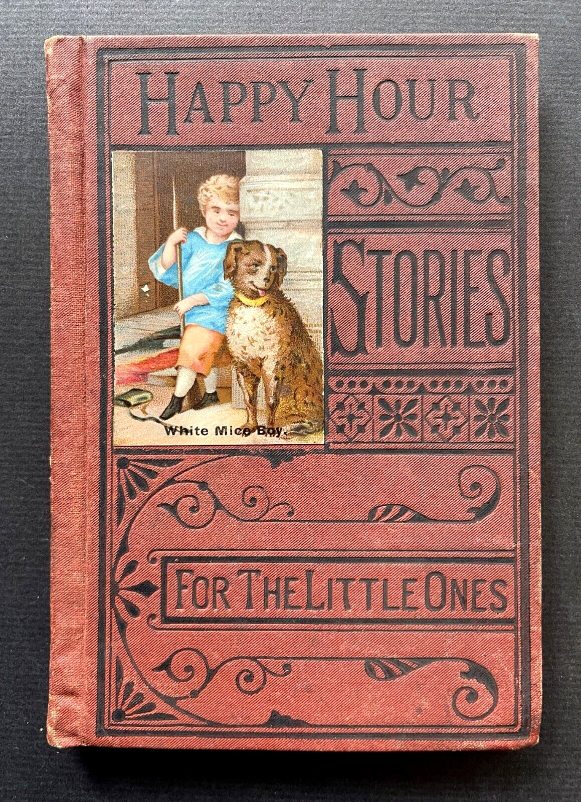 1880 Juvenile Miniature Little White Mice Boy Stories Mary Latham Clark Rudd VG+