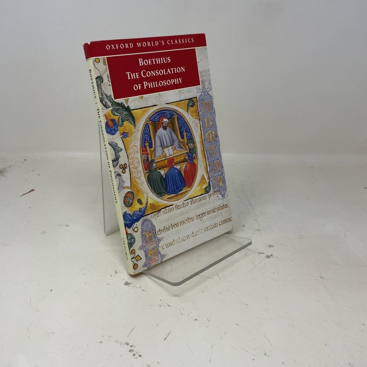 The Consolation of Philosophy (Oxford World’s Classics) by Boethius PB First Thu