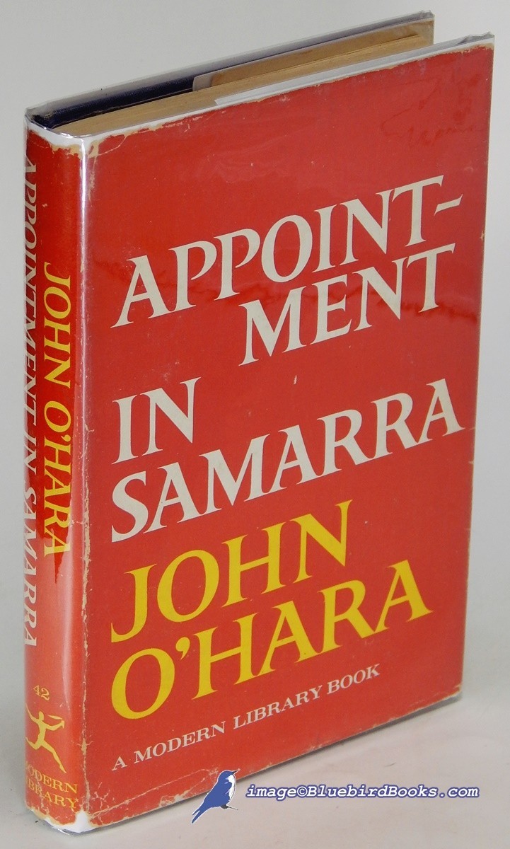 Appointment in Samarra by John O’HARA: VG+ Modern Library HC/VG+ DJ 90025