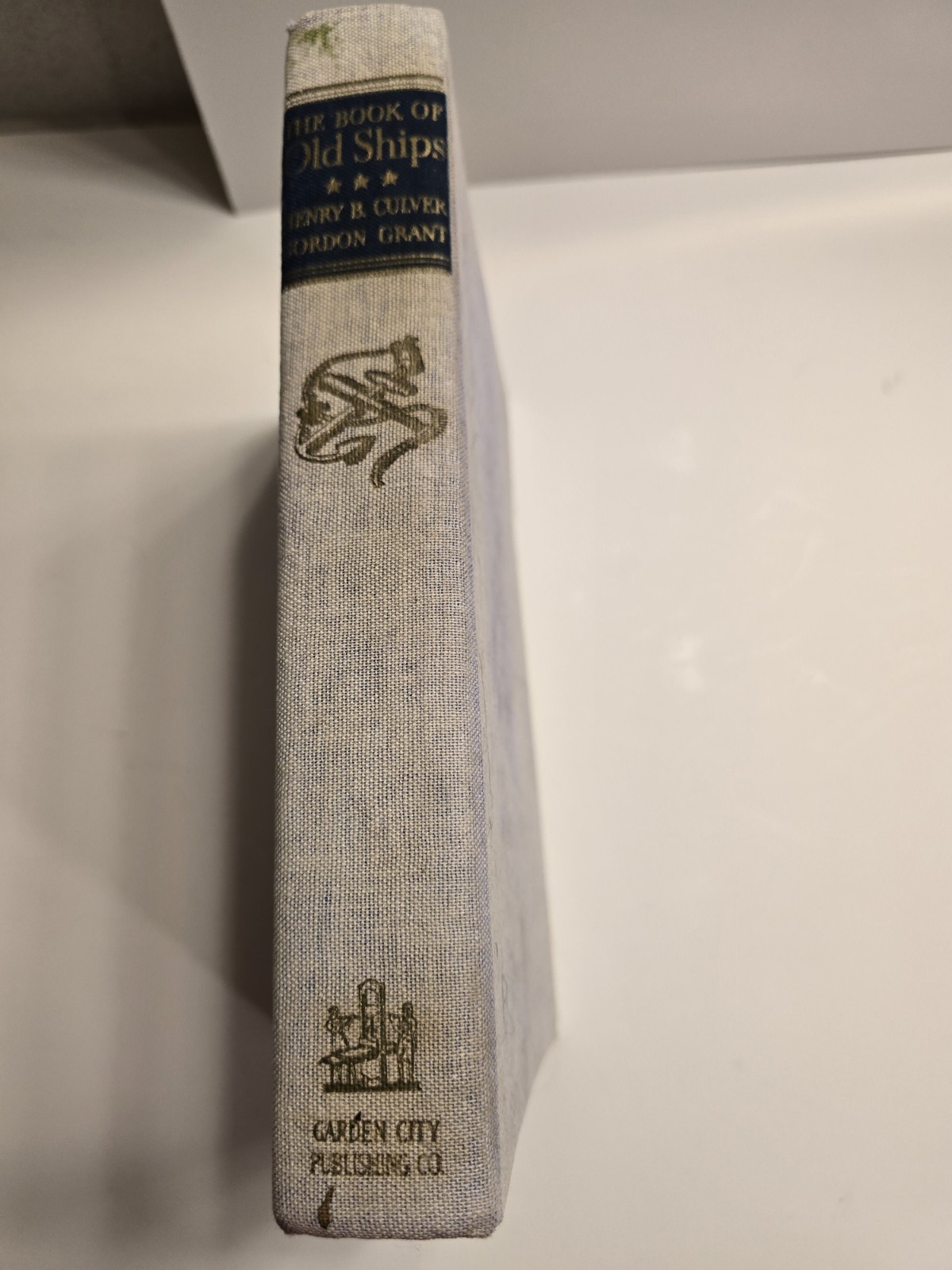 1924 THE BOOK OF OLD SHIPS by Henry B.Culver & G. Grant, New York: Garden City