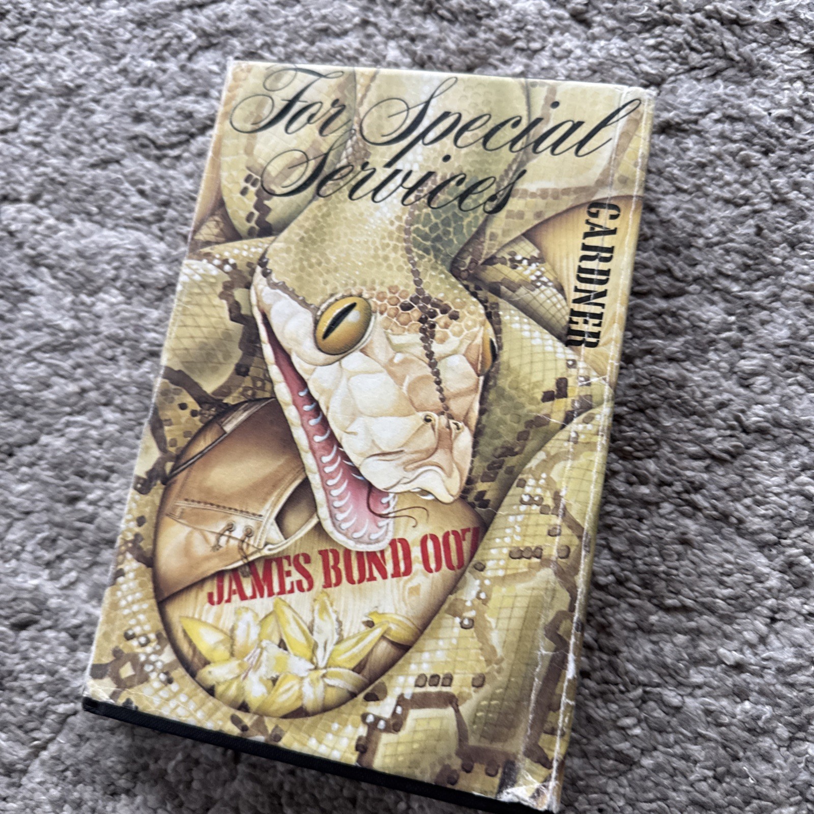 For Special Services John Gardner 1st edition/1st print Ian Fleming James Bond