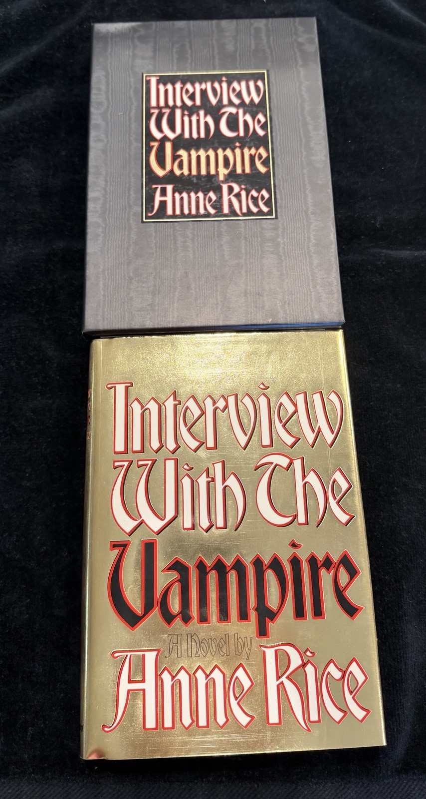 SIGNED Anne Rice Interview with the Vampire 20th Anniversary HC Slipcase 1996