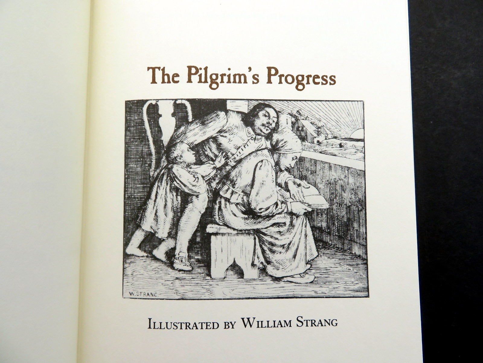 The Pilgrims Progress, John Bunyan, 1981 Franklin Library Ltd Ed, full leather