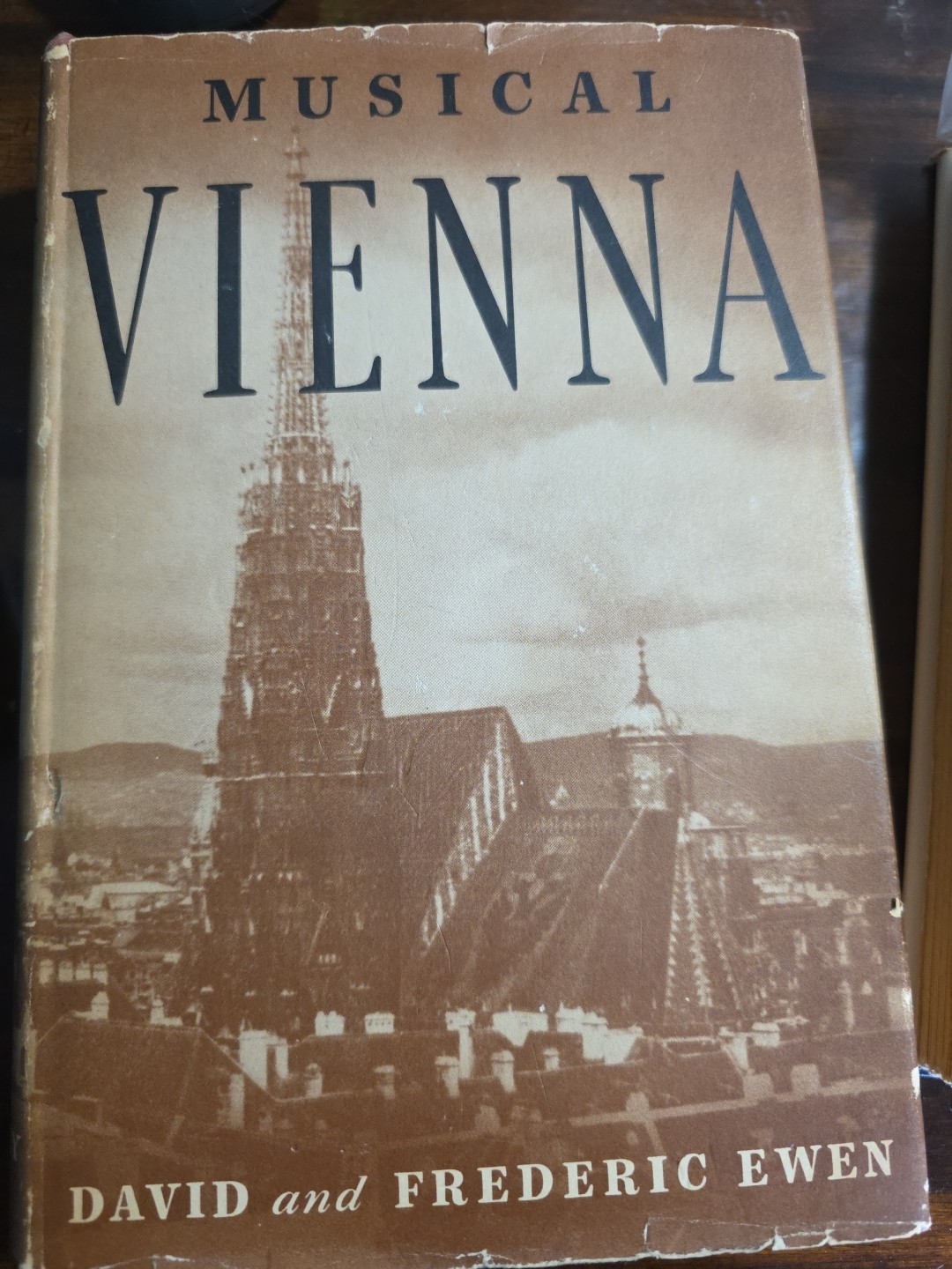 Musical Vienna David Ewen Mcgraw Hill 1939 Hc Classic Music History Dj Pre WWII