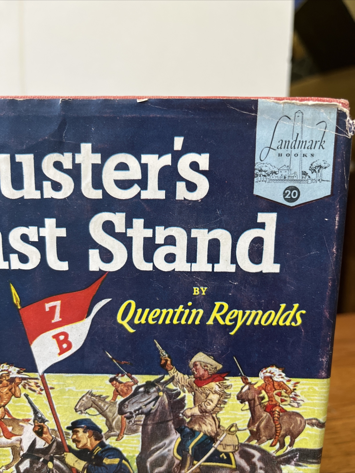 vintage custards last stand dust jacket landmark books