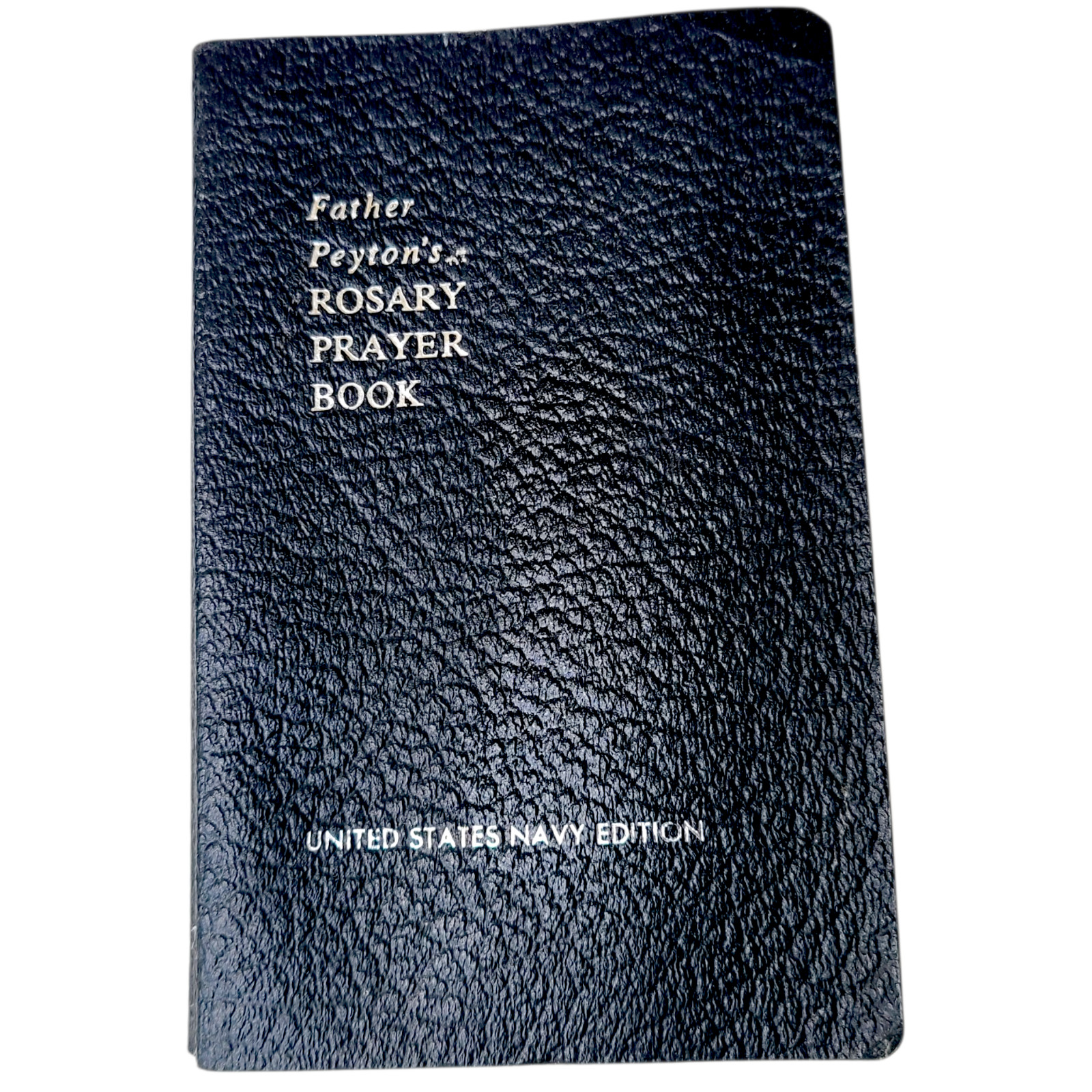 1954 Father Peyton’s Rosary Prayer book United States Navy Edition Catholic Vtg