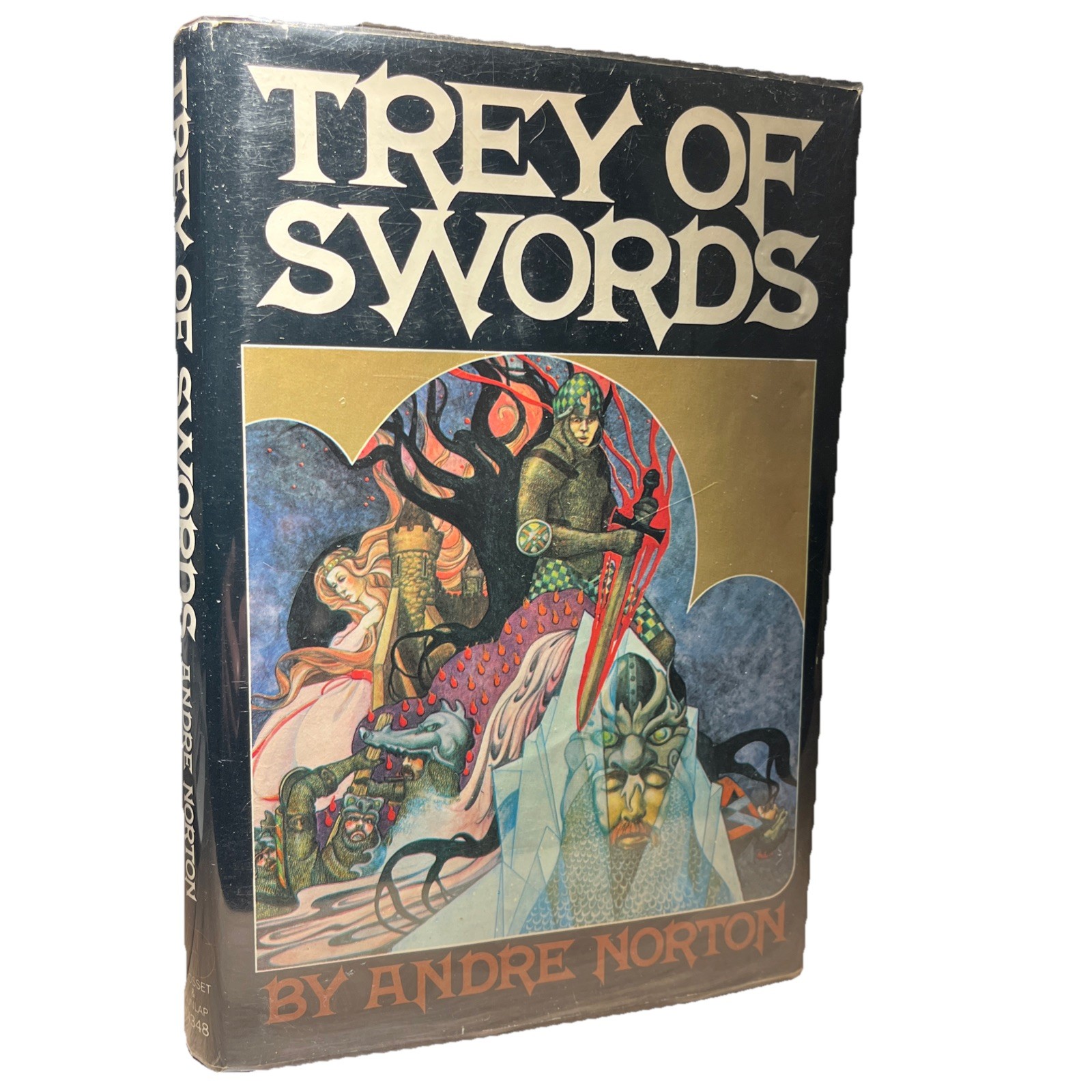 Andre Norton~TREY OF SWORDS 1977 SIGNED First Edition NF Copy in A NF Jacket