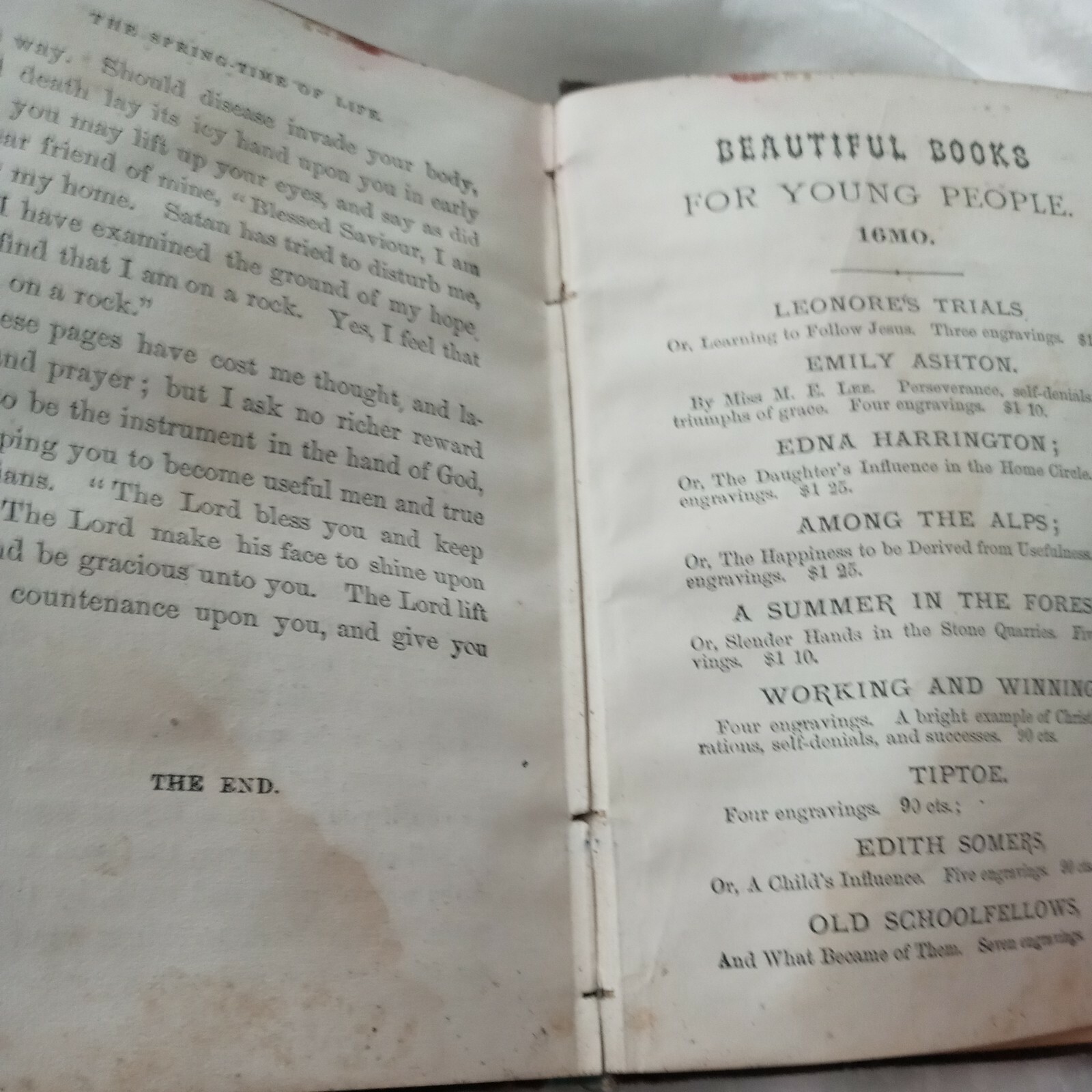 Rare Book By Rev. David Maggie 1855 American Tract Society Antique Mini book