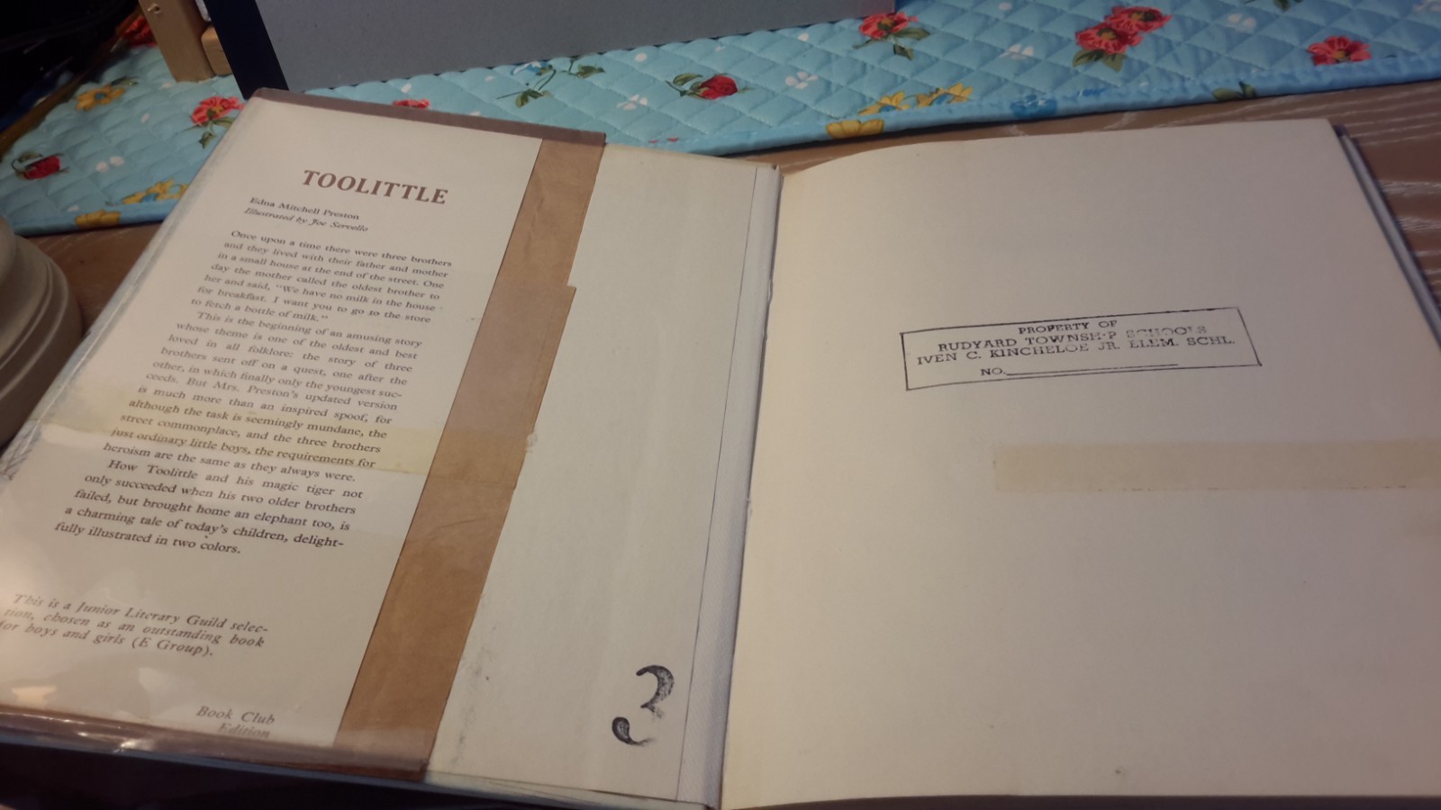 Vintage 1969 1st Edition of “ Toolittle“ by Edna M. Preston / The Viking Press