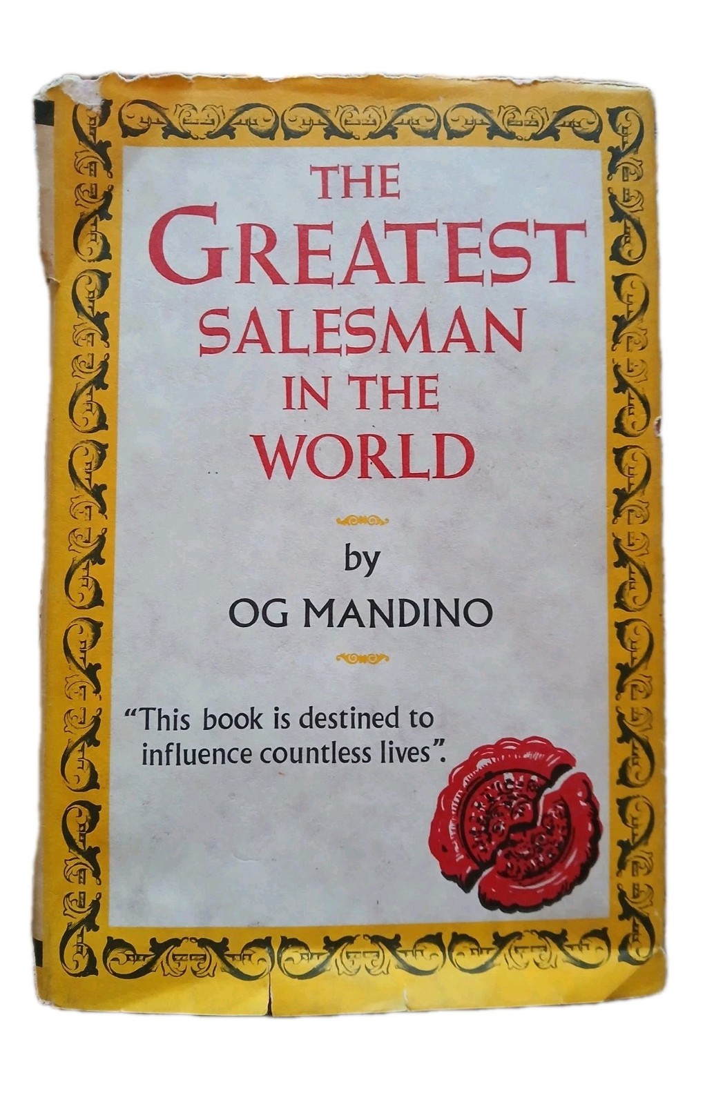 The Greatest Salesman in the World by OG Mandino 1968 First Edition Hard Cover