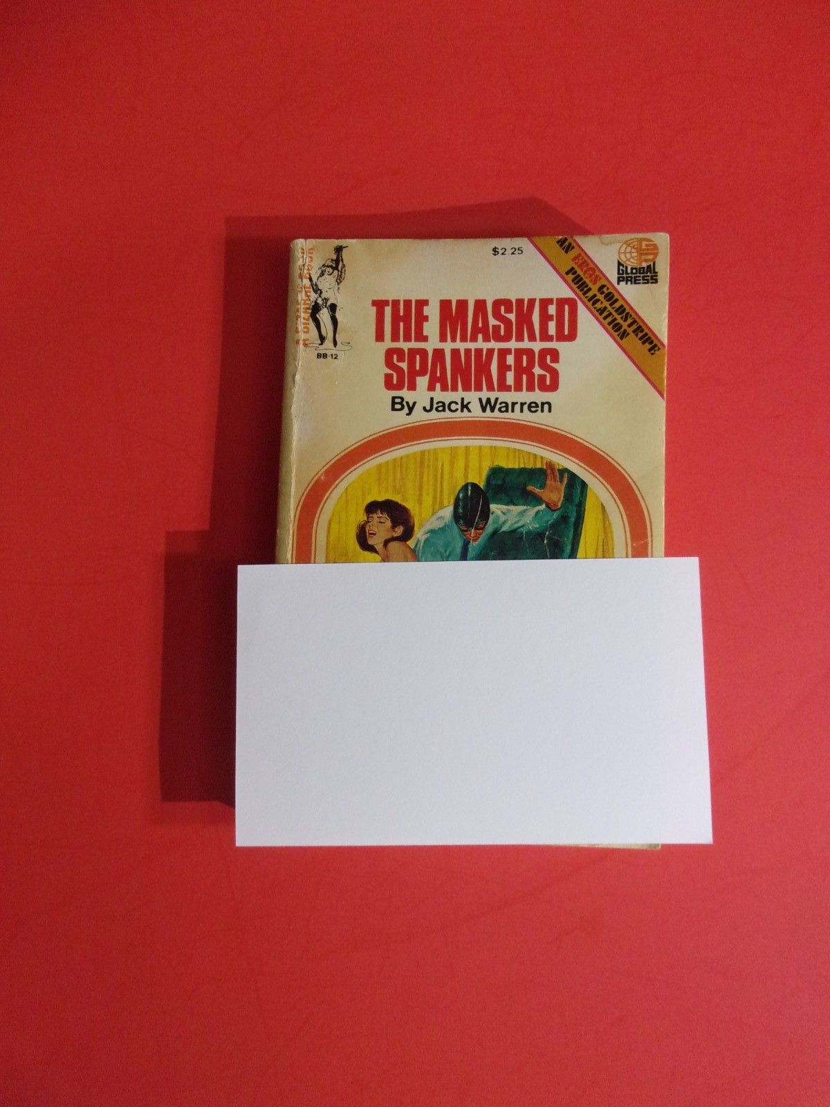 VINTAGE 1972 EROTICA, SMUT, SLEAZE PAPERBACK BOOK, GLOBAL, 182 PAGES