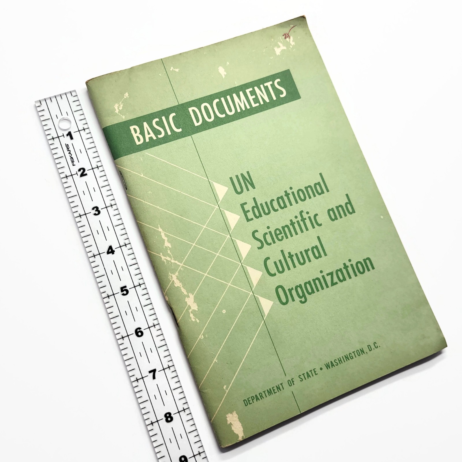 1956 UNESCO Basic Documents 4th Edition U.S. National Commission Dept of State