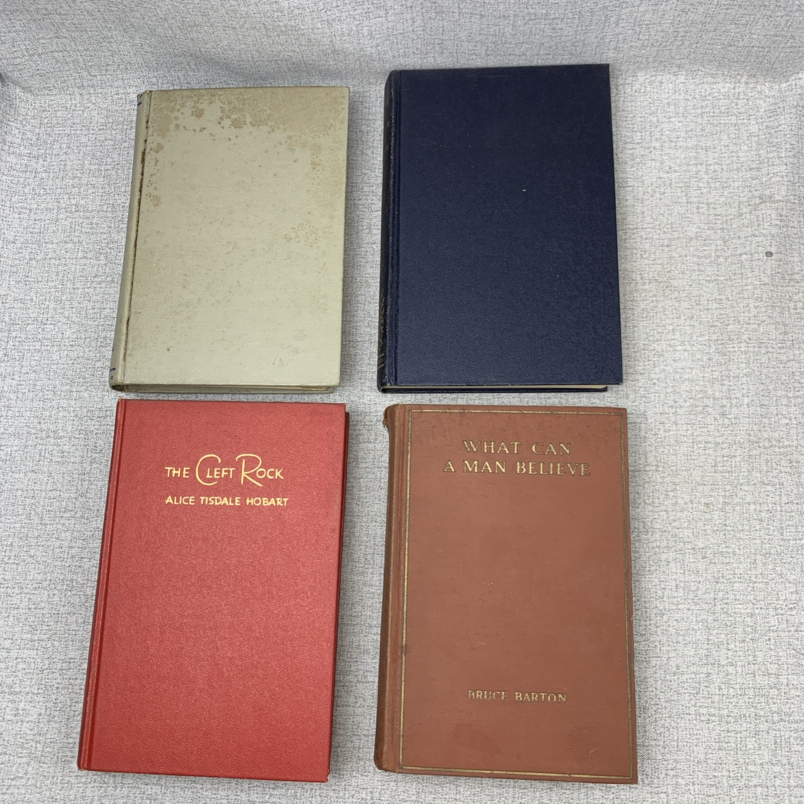 Lot of 16 Antique Decorative Vintage Fiction Books Instant Library Staging