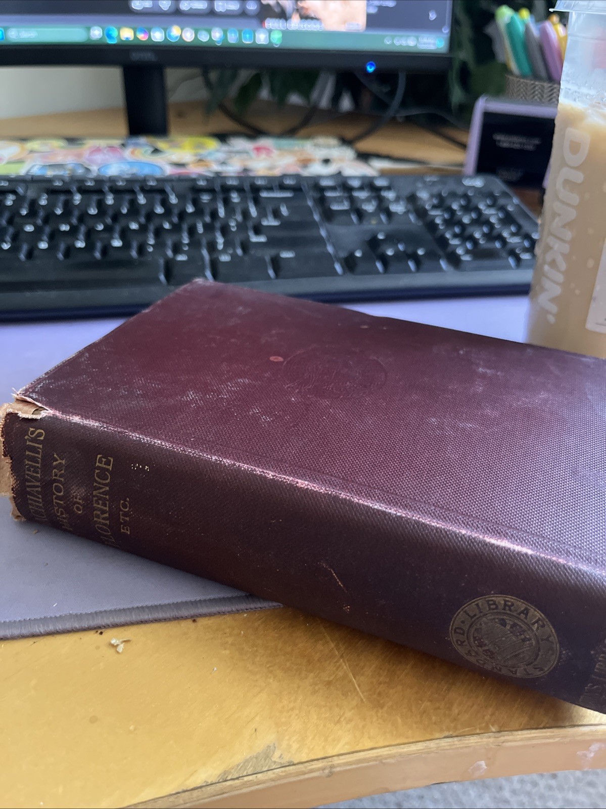 History of Florence, The Prince by Niccolo Machiavelli 1901 B1188