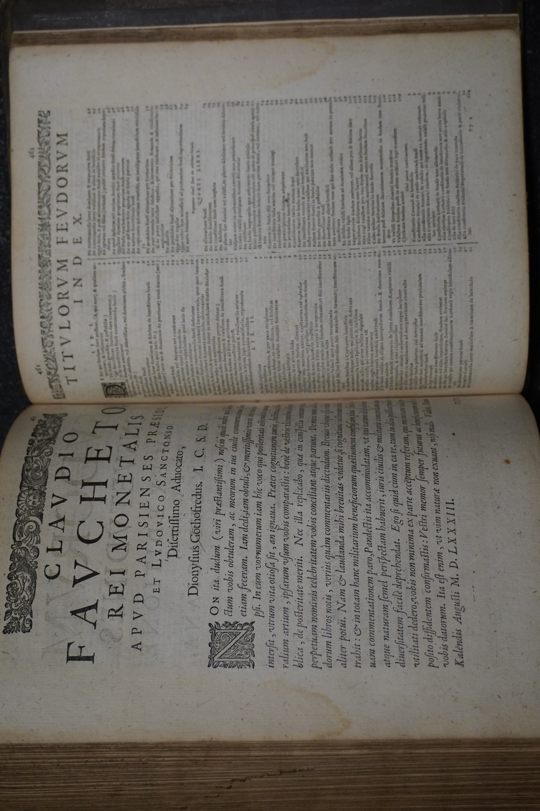 Corpus Iuris Civilis Body of Civil Law 1652 Antique Book Dionysii Gothofredi