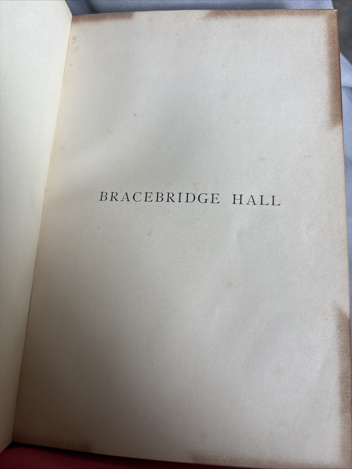 Bracebridge Hall 1877 1st Caldecott Binding Bayntun Rivière Fine Binding