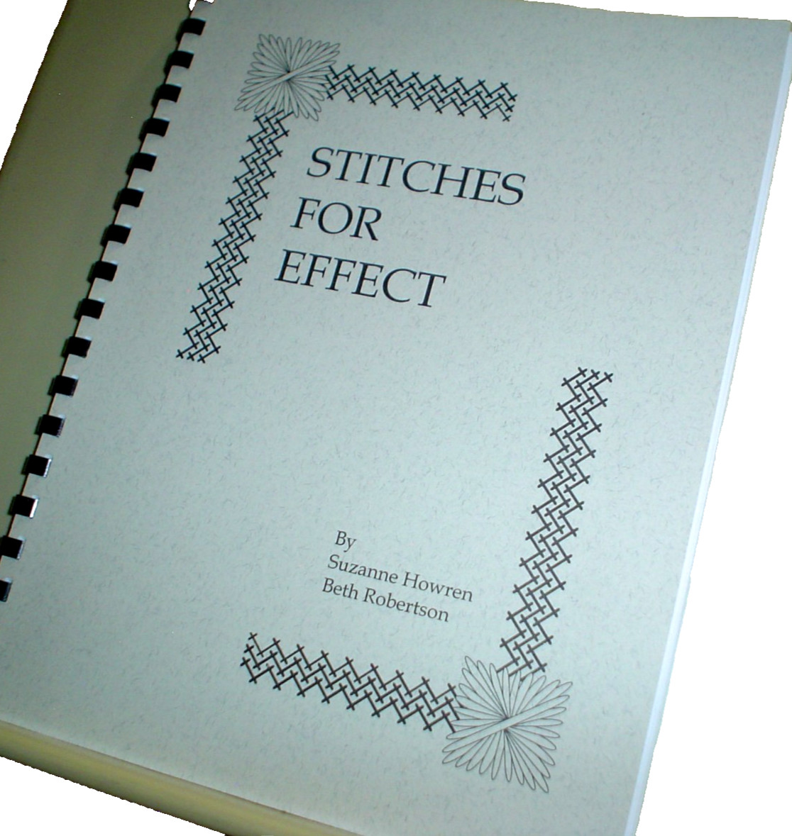 STITCHES FOR EFFECT Howren & Robertson 1996 1st Printing NEEDLEPOINT Comb Bound