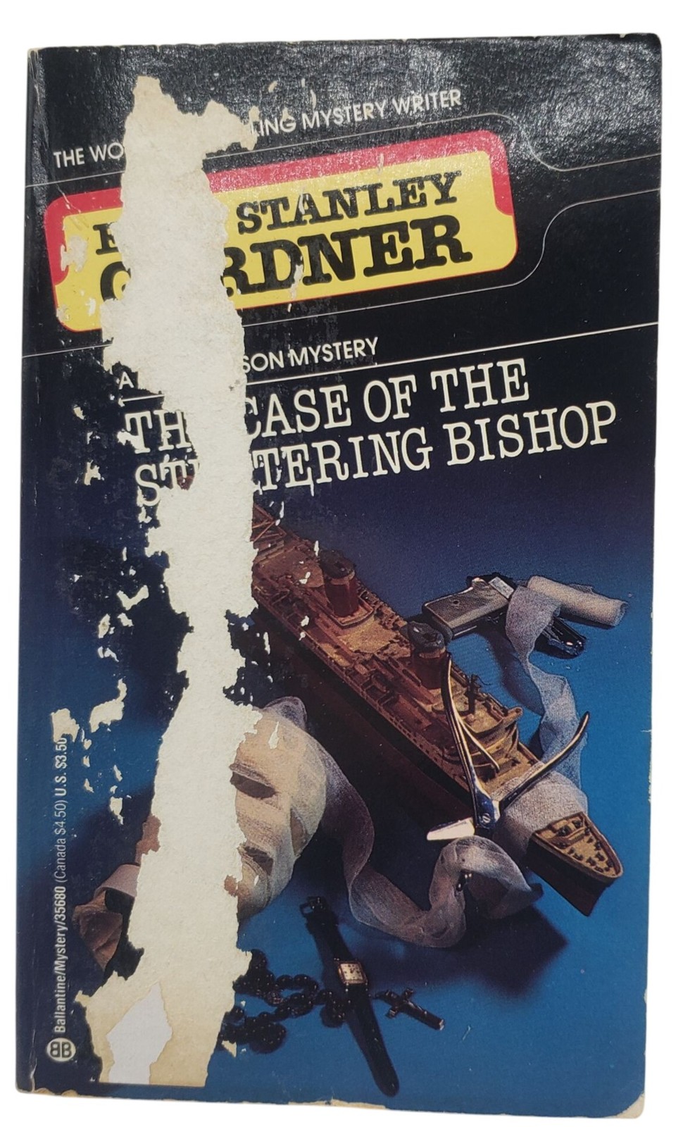 The Case Of The Stuttering Bishop By Erle Stanley Gardner Mystery Paperback 1988