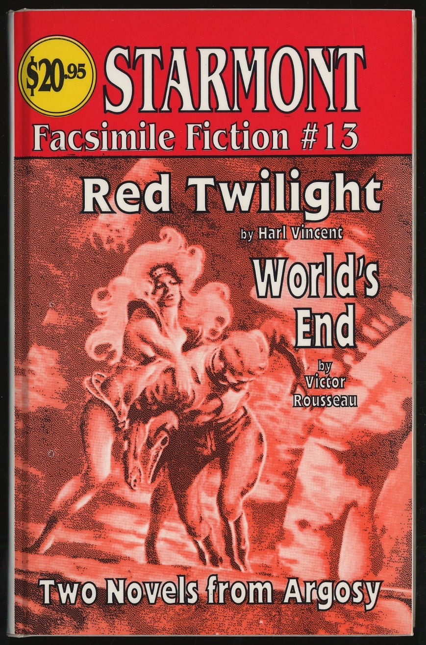 Harl VINCENT / Red Twilight World’s End Two Classic Novels from Argosy 1st