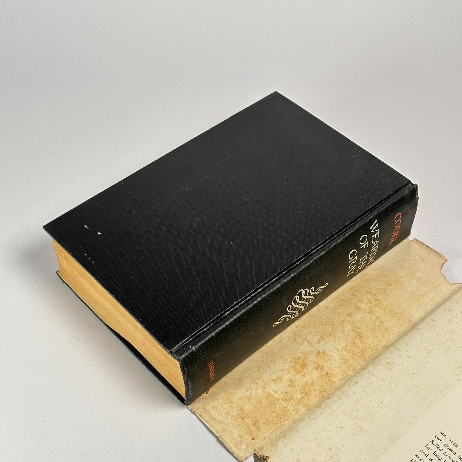 1959 Civil War Confederate Memoir ‚Wearing of the Gray‘ Cooke (Hardcover)
