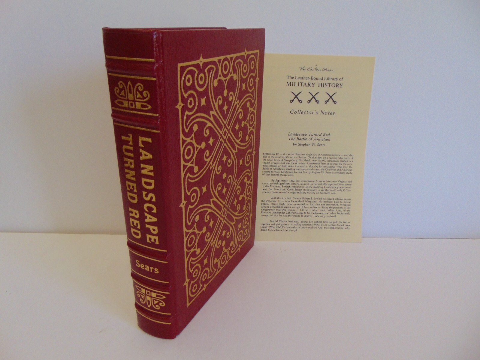 Easton Press: Landscape Turned Red: The Battle of Antietam by Stephen W. Sears