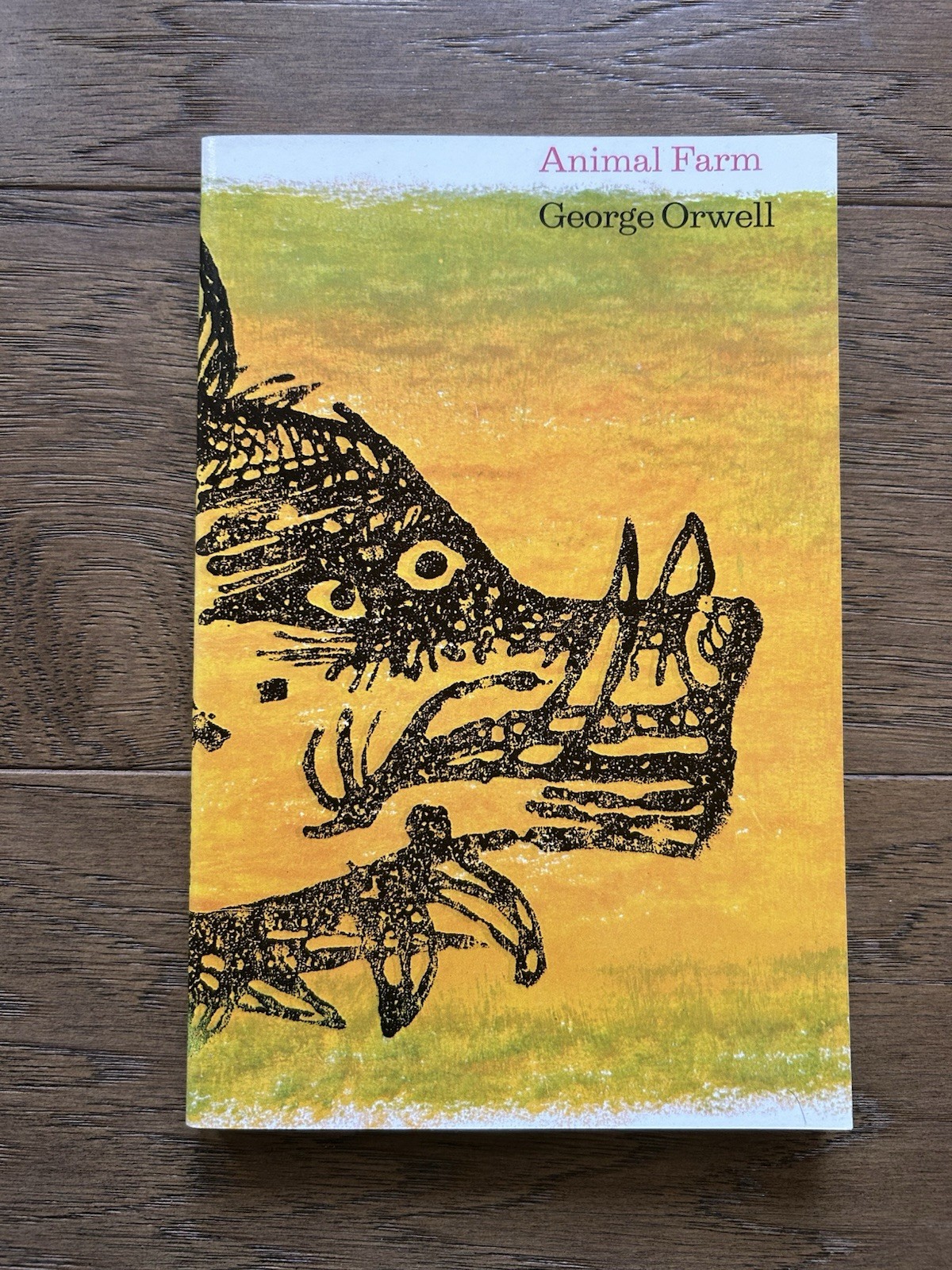 Vintage Animal Farm George Orwell 1965 Time Life Books Illustrated Edition