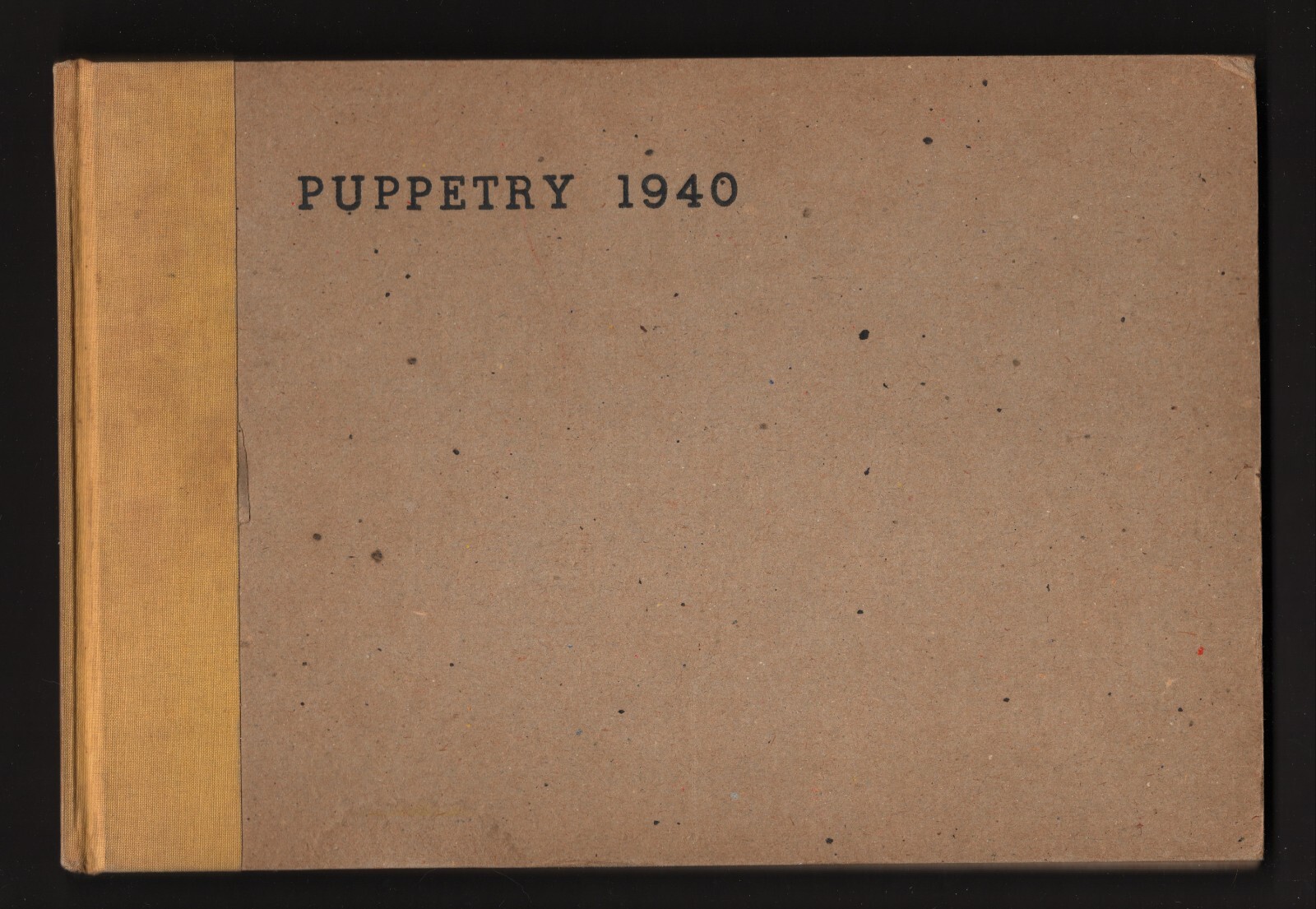 Puppetry 1940 International Yearbook Of Puppets And Marionettes Paul McPharlin