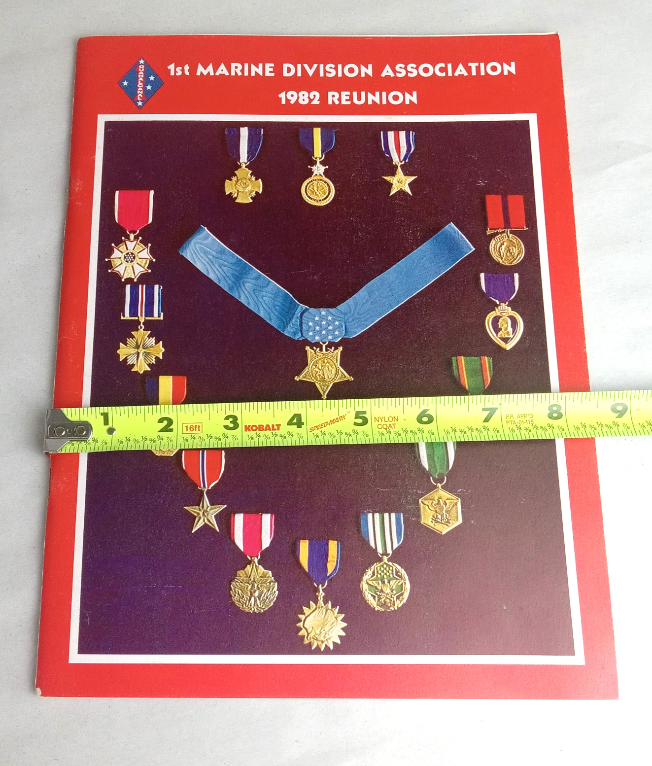 First 1st Marine Division Association 1982 Reunion Booklet