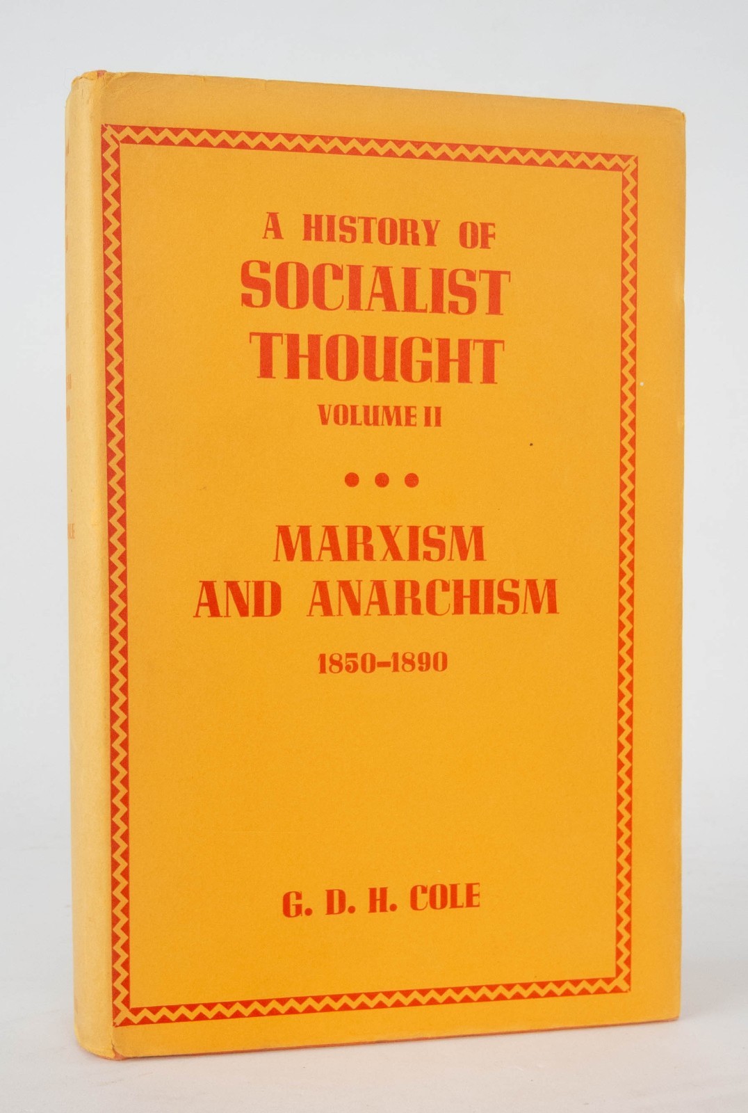 A History of Socialist Thought – Vol II – Marxism & Anarchism 1850 – 1890 – Cole