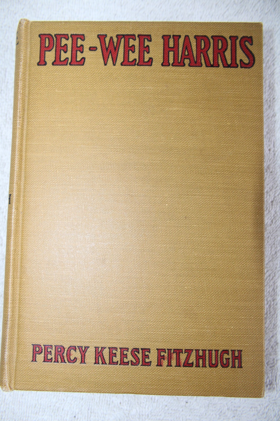 PEE-WEE HARRIS by Percy Keese Fitzugh 1922 HC illustrated Good Grosset & Dunlap