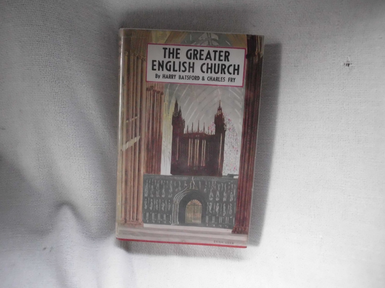 BATSFORD BOOK ~ GREATER ENGLISH CHURCH by HARRY BATSFORD & CHARLES FRY 1940s