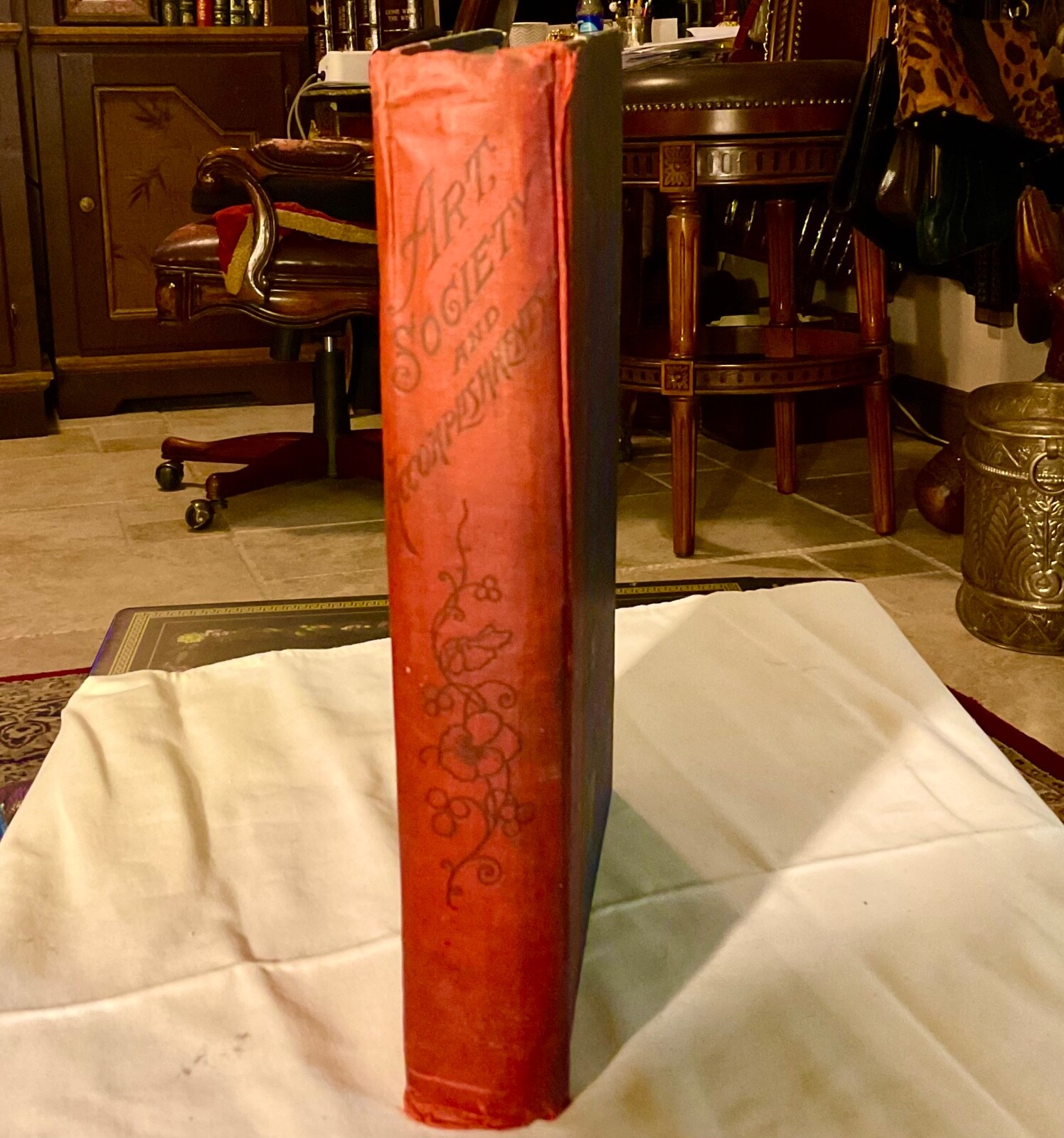 Vintage 1891 Art Society & Accomplishments – Etiquette by Blackburn 1st Edition