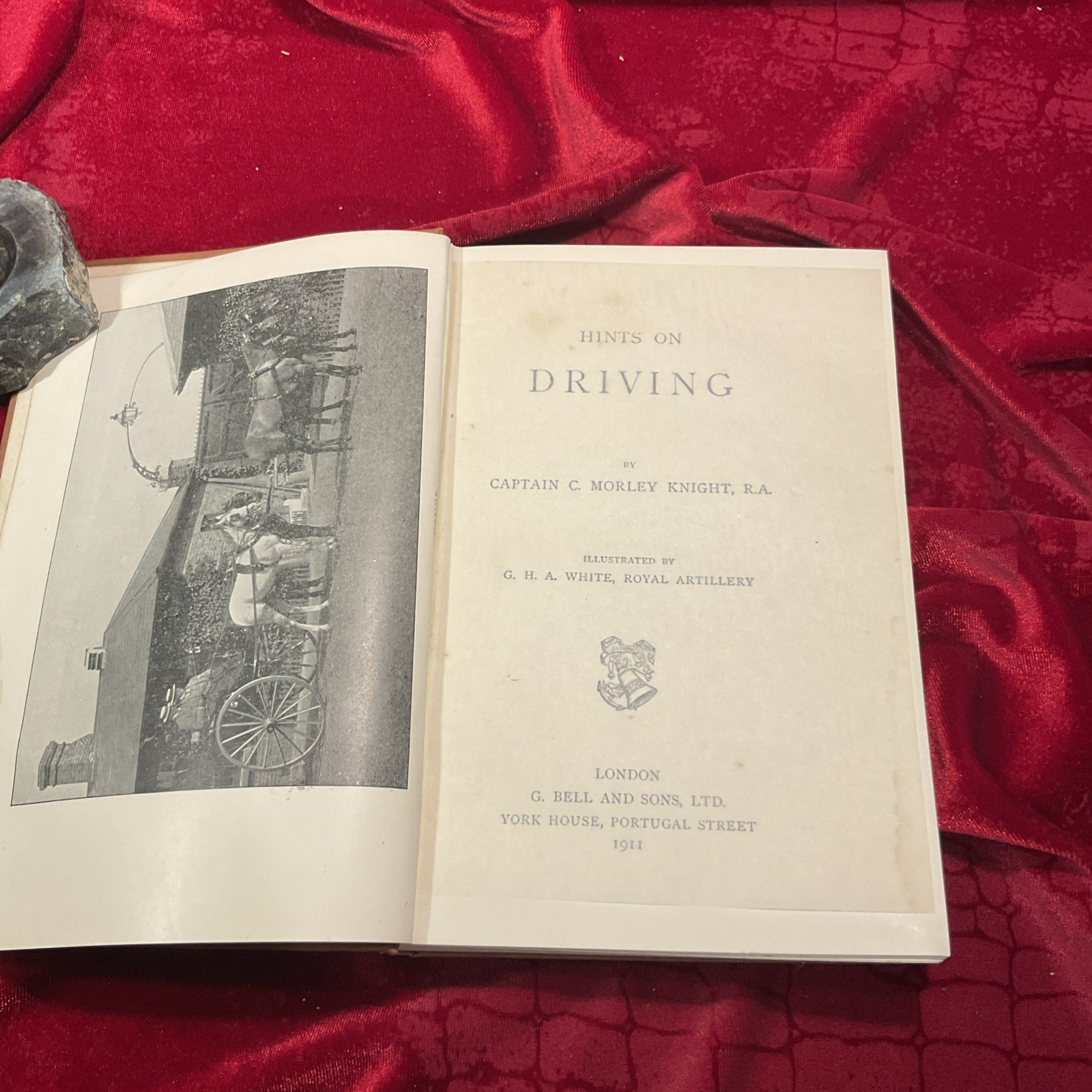 Hints on Driving; by Captain C. Morley Knight – 1911- G Bell, Carrige Driving, I