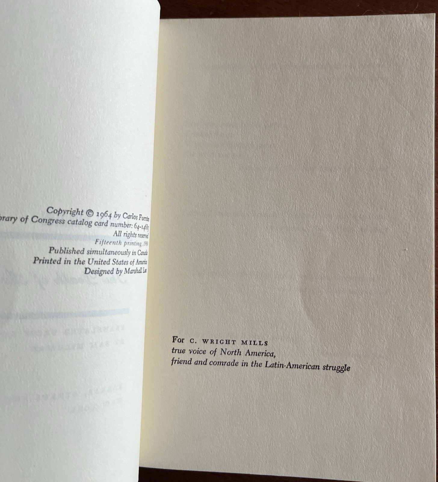 CARLOS FUENTES The Death Of Artemio Cruz 1980 Vintage Trade Softcover Novel Book